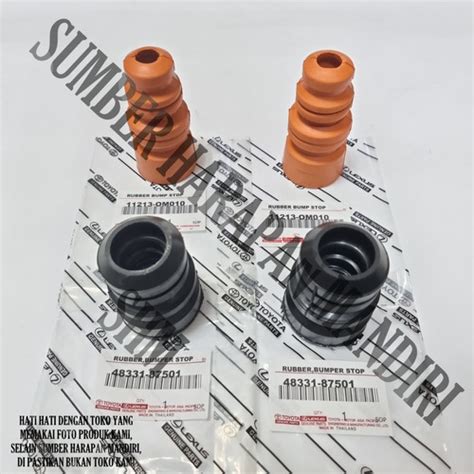 Jual Karet Stopper Stoper Shock Depan Belakang Agya Ayla Etios Set