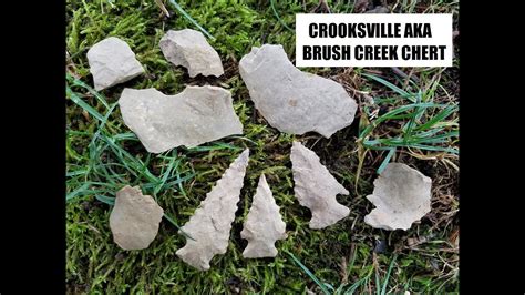 Arrowhead Hunting How To Identify Brush Creek Chert Ohio