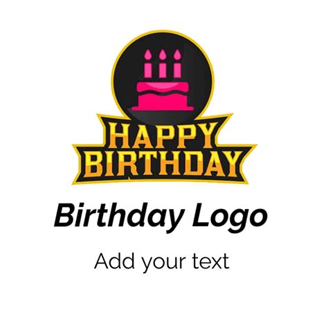 Birthday logo Template | PosterMyWall