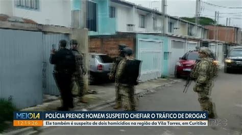 Polícia Prende Homem Suspeito De Chefiar Tráfico De Drogas Em Bairro De