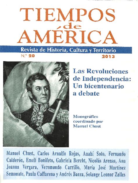 Pdf Bicentenarios E Independencias En El Perú Apuntes Sobre Historiografía Reciente