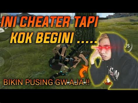 KETEMU TEMEN CHEATER DI RANK TAPI KOK FREE FIRE BATTLEGROUND