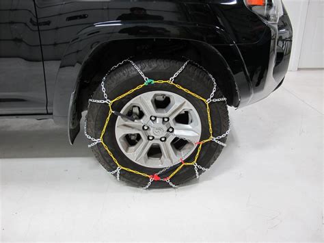 Toyota Runner Titan Chain Alloy Snow Tire Chains Diamond