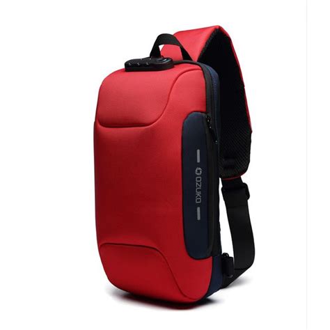 98 57R 53 De Desconto Ozuko Bolsa Tiracolo Para Homens Nova