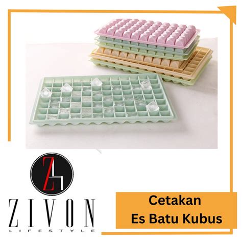 Jual Cetakan Es Batu Kubus Kotak Pyramid Diamond Ice Cube Tray