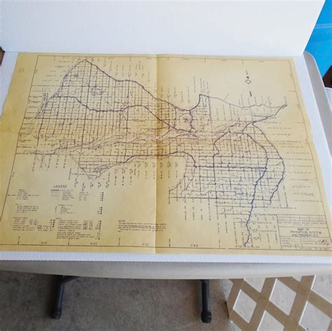 Phoenix Arizona, SRP Salt River Project, 4 maps, 1929 1960s