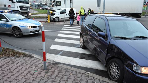 Wypadek na Rondzie Kościuszki FOTO