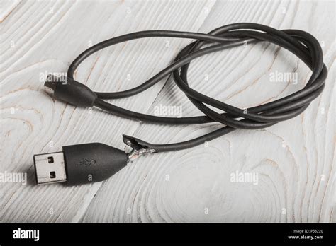 Torn Usb Cable Hi Res Stock Photography And Images Alamy