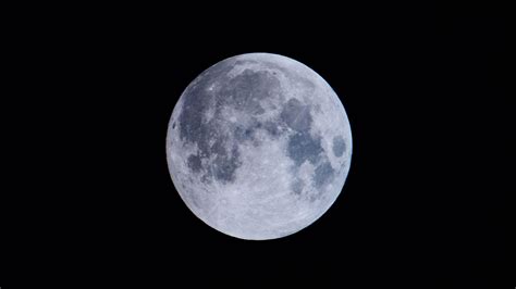 full moon, moon, satellite, space, 4k HD Wallpaper