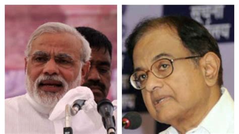 P Chidambaram accuses Narendra Modi of making 'cruel and fierce' speeches