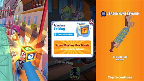 Subway Surfers Edinburgh Fabulous Friday Super Mystery Boxes