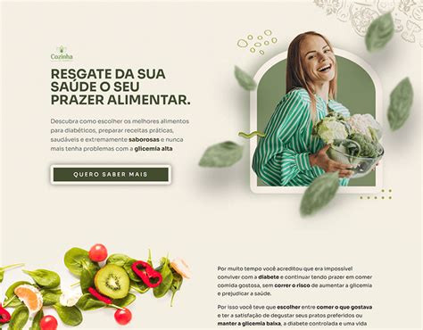 P Gina De Venda Ebook Diabete On Behance