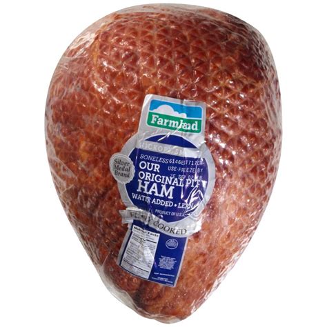 Smithfield Original Pit Ham Silver Medal Smoked 214 Lb Random