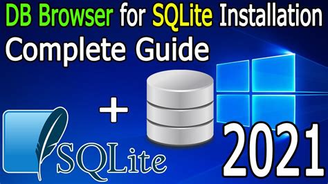 How To Install Db Browser For Sqlite On Windows Update Sql