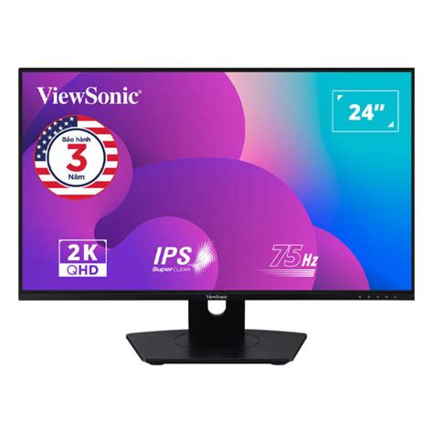 Màn hình ViewSonic VX2480 SHDJ 24 IPS 75Hz Bệnh Viện Máy Tính Bảo Lộc