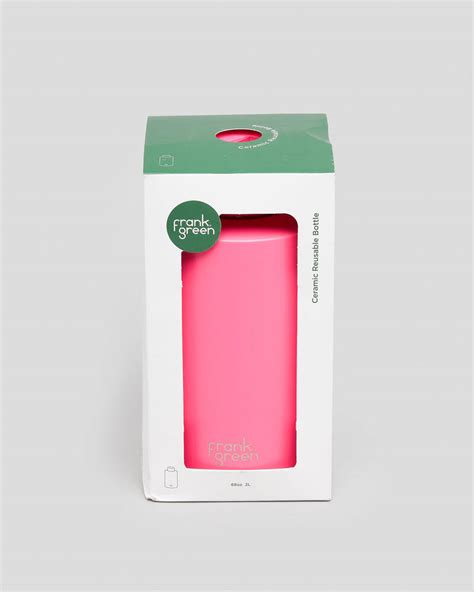 Frank Green 68oz Reusable Bottle with Straw Lid In Neon Pink - FREE ...