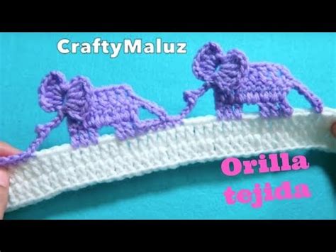 Crochet Tutorial Orilla Tejida Para Servilleta Colchita Para Beb