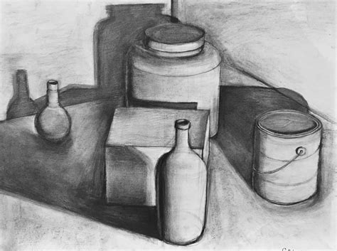 Chiaroscuro Still Life Study by vasselais on DeviantArt