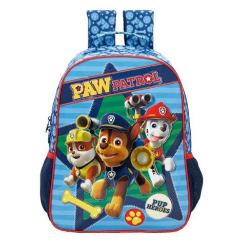 Kit Escolar Mochila Lancheira Estojo Sacola Xeryus Paw Patrol Pup