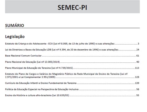 Semec Teresina Pi Secretaria Municipal De Educação De Teresina Pi