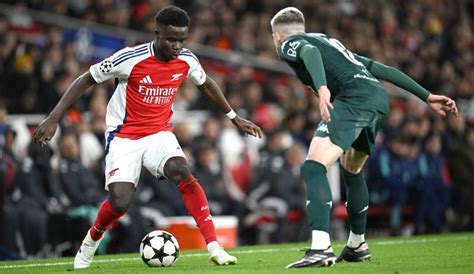 Bukayo Saka Shines As Arsenal Secure A 3 0 Win Against Monaco Just