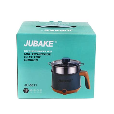 JUBAKE Electric Multifunction JU Nonstick Hot Pot Cooker Steamer Kettle Liters