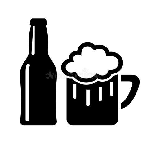 Icono Del Vector De Cerveza Ilustración Del Vector Ilustración De