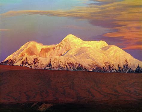 1M1423 Mt. Hayes Alaska Photograph by Ed Cooper Photography | Fine Art America