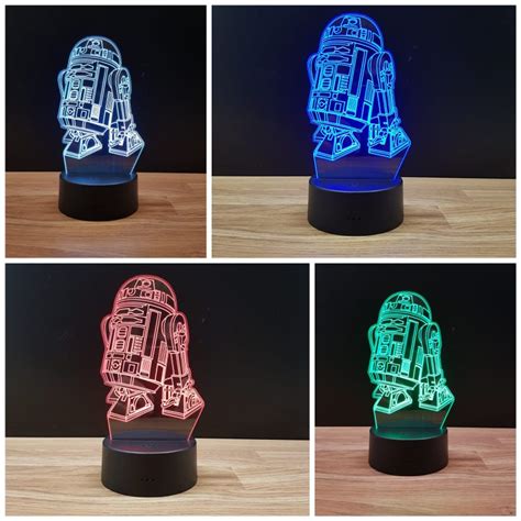 Lámpara Led Robot R2 D2 GRANADECOR