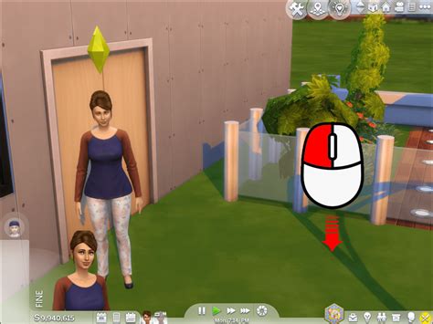 How to Rotate the Camera Angle in The Sims 4