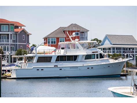 1986 Hatteras 65 LRC Powerboat For Sale In North Carolina