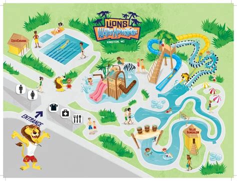 Lions Water Adventure Map And Brochure 2021 2023