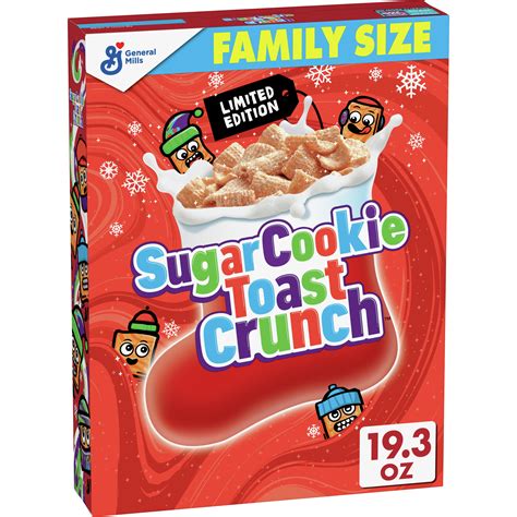 Sugar Cookie Toast Crunch Cereal 193 Oz Box