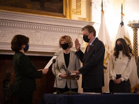 Dan McKee Sworn In As New Rhode Island Governor | Cranston, RI Patch