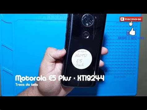 Como Trocar A Frontal Do Motorola Moto E Plus Xt Youtube