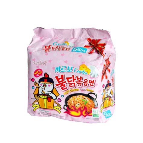 SAMYANG HOT CHICKEN CARBO RAMEN Tian An Trading S B