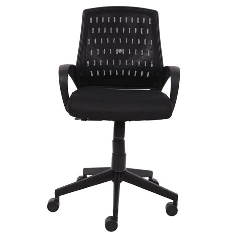 High Back Oakly Adjustable Mesh Black Revolving Office Chair At Rs