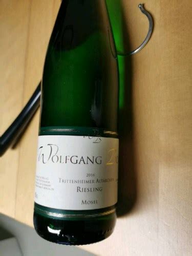 Wolfgang Bollig Mosel Trittenheimer Altärchen Feinherb Riesling