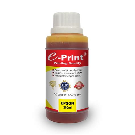 Jual Tinta Printer Epson E Print Reguler 200ml Shopee Indonesia