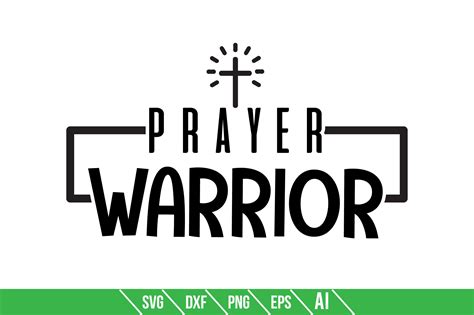 Prayer Warrior Graphic by TeeKing124 · Creative Fabrica