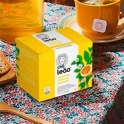 Cha Camomila E Maracuja - Chá Leão Camomila Cidreira e Maracujá Kit 5 caixas com 10 Saquinhos ...