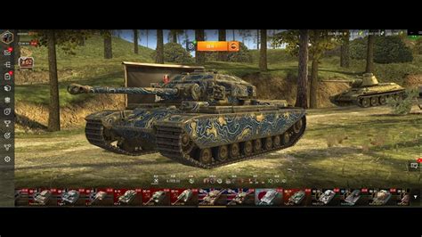 WOT Blitz tier 7 British Premium HT FV201 A45 my replay IV 坦克世界闪击战战车