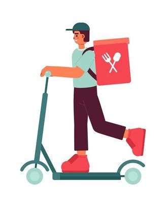 food delivery service vector art icons  graphics