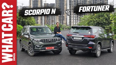 Toyota Fortuner Vs Mahindra Scorpio N Muqaabla Kadak Hai Comparison