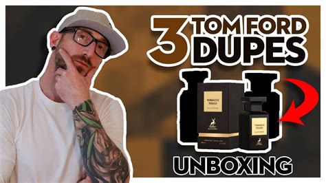 Unboxing Maison Alhambra Tom Ford Dupes Feat Tobacco Touch Lattafa