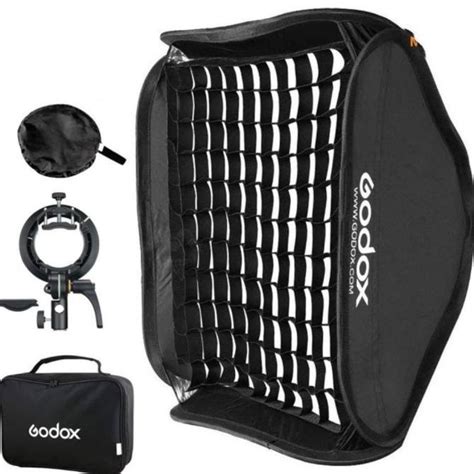 Jual Softbox Godox S Sggv X Flash Bracket Bowens Mount With Grid