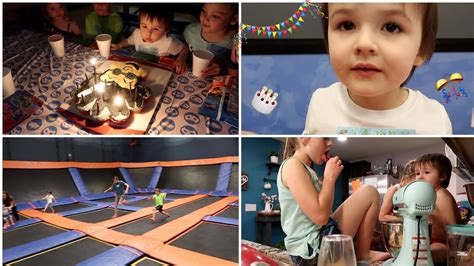 Vlogs Tarks 4th Birthday Sky Zone Las Vegas Youtube