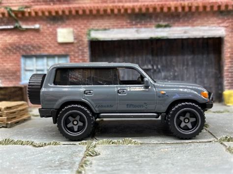 Loose Hot Wheels Toyota Land Cruiser 80 Gray Etsy