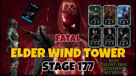 Fatal Elder Wind Tower 177 Mortal Kombat Mobile YouTube