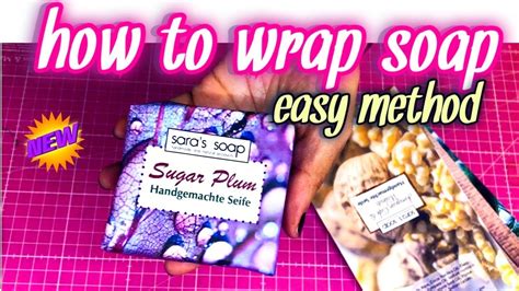 HOW TO WRAP SOAP CHEAP AND EASY METHOD YouTube